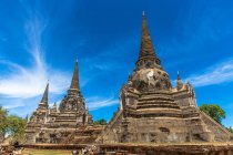 Wat phra si sanphet, ayutthaya, Таїланд — стокове фото