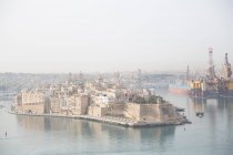 Schöner Hafen von Valletta, Malta — Stockfoto