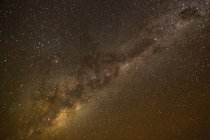 Blick auf Sterne der Milchstraße, die im All leuchten — Stockfoto