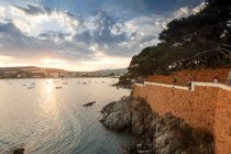Cami de ronda Küstenweg von S 'Agaro nach La Conca, Costa Brava — Stockfoto