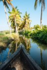 Keralan backwaters, North Paravoor, Kerala, Índia — Fotografia de Stock