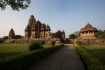 Tempio di Visvanatha a Khajuraho. Madhya Pradesh, India — Foto stock