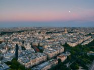 Paris vom Eiffelturm aus gesehen, Paris, Frankreich — Stockfoto