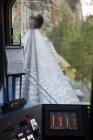 Glacier Express panoramic train, Zermatt, Swiss Alps, Switzerlan — Stock Photo