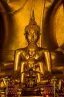 Буддистская община Ват Пхра Сингх, Чианг Рай, Таиланд — стоковое фото