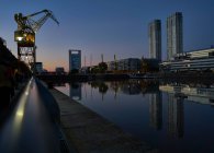 Docklands at night, Puerto Madero, Federal, Argentina, — стоковое фото