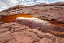 Mesa Arch, Canyonlands National Park, Utah, USA — Stock Photo