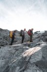Escalades sur Tantalus Traverse, une traversée alpine classique — Photo de stock