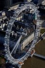 Royaume-Uni, Londres, London Eye et Thames River — Photo de stock