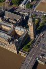 UK, London, Aerial view of Palace of Westminster — Stock Photo