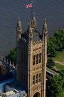UK, London, Aerial view of Victoria Tower — стокове фото