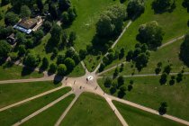 Royaume-Uni, Londres, Vue aérienne de Regents Park — Photo de stock