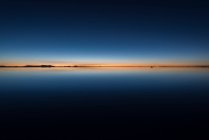 Bolivia, Salar de Uyuni sale piatto all'alba — Foto stock