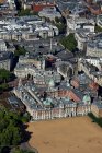 Reino Unido, Londres, Vista aérea de Horse Guards Parade - foto de stock