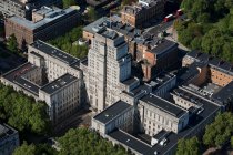 UK, London, Aerial view of Senate House Building — стокове фото
