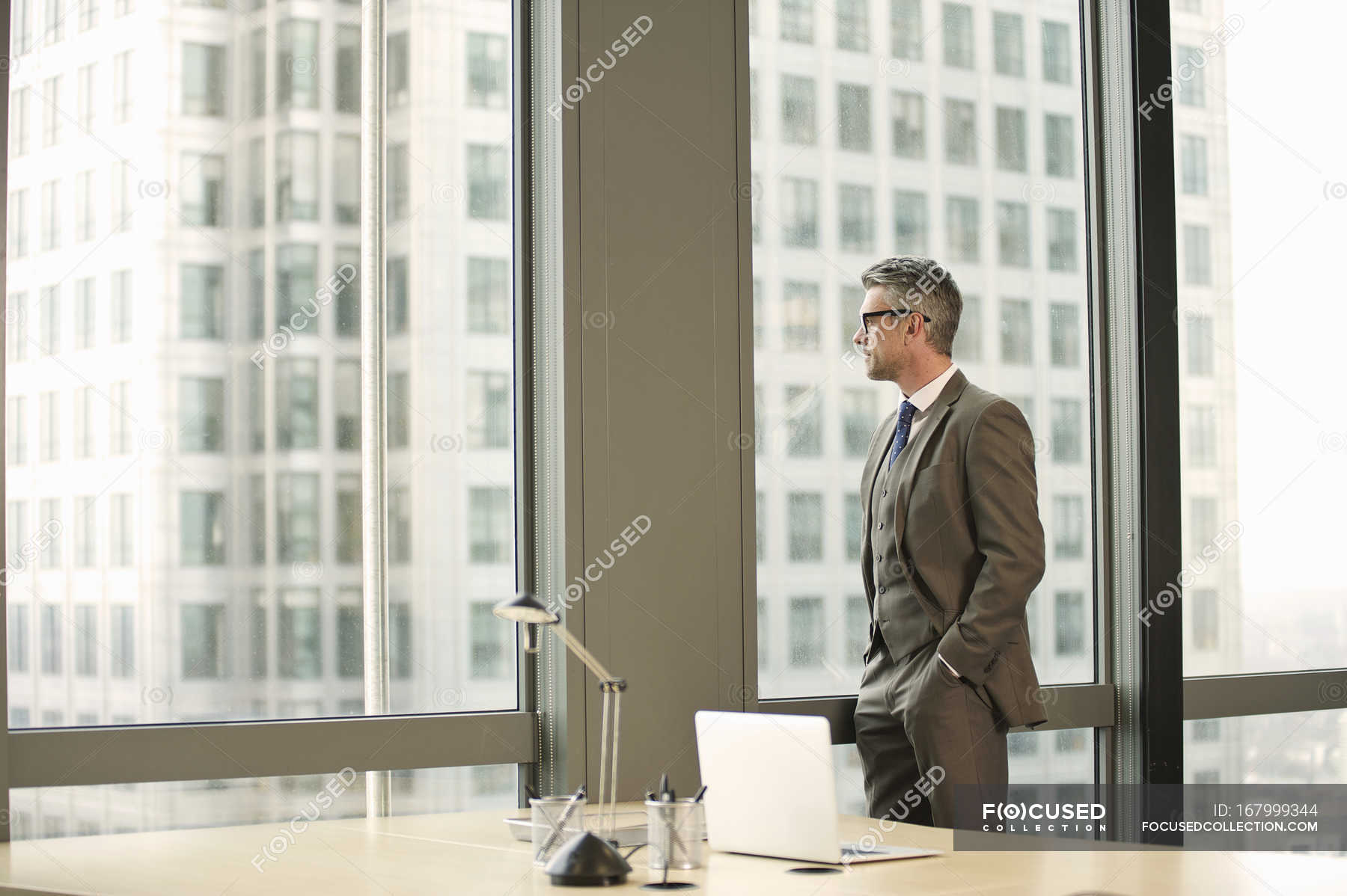 Потерять компания. Businessman looking out Office Window. Предприниматели серых ниш.