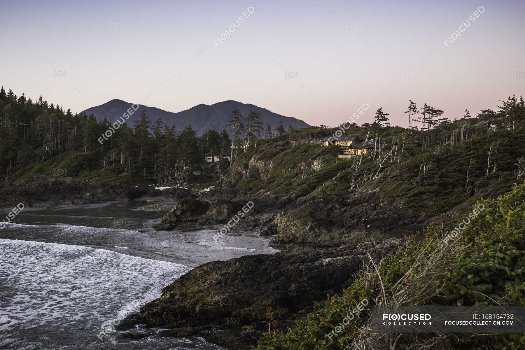 Landscape Over Long Beach Pacific Rim National Park Vancouver