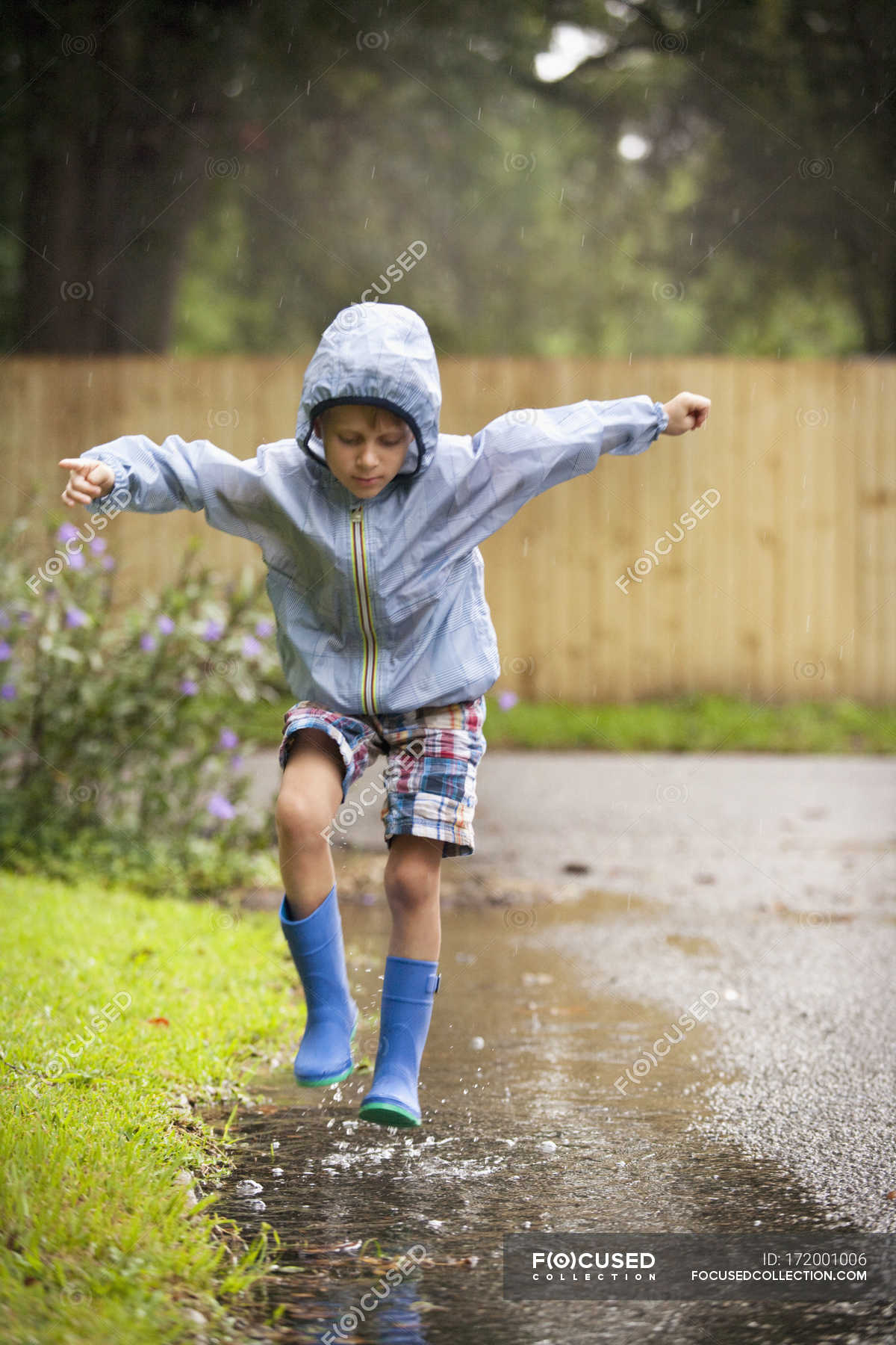 Barefoot Boy Rain