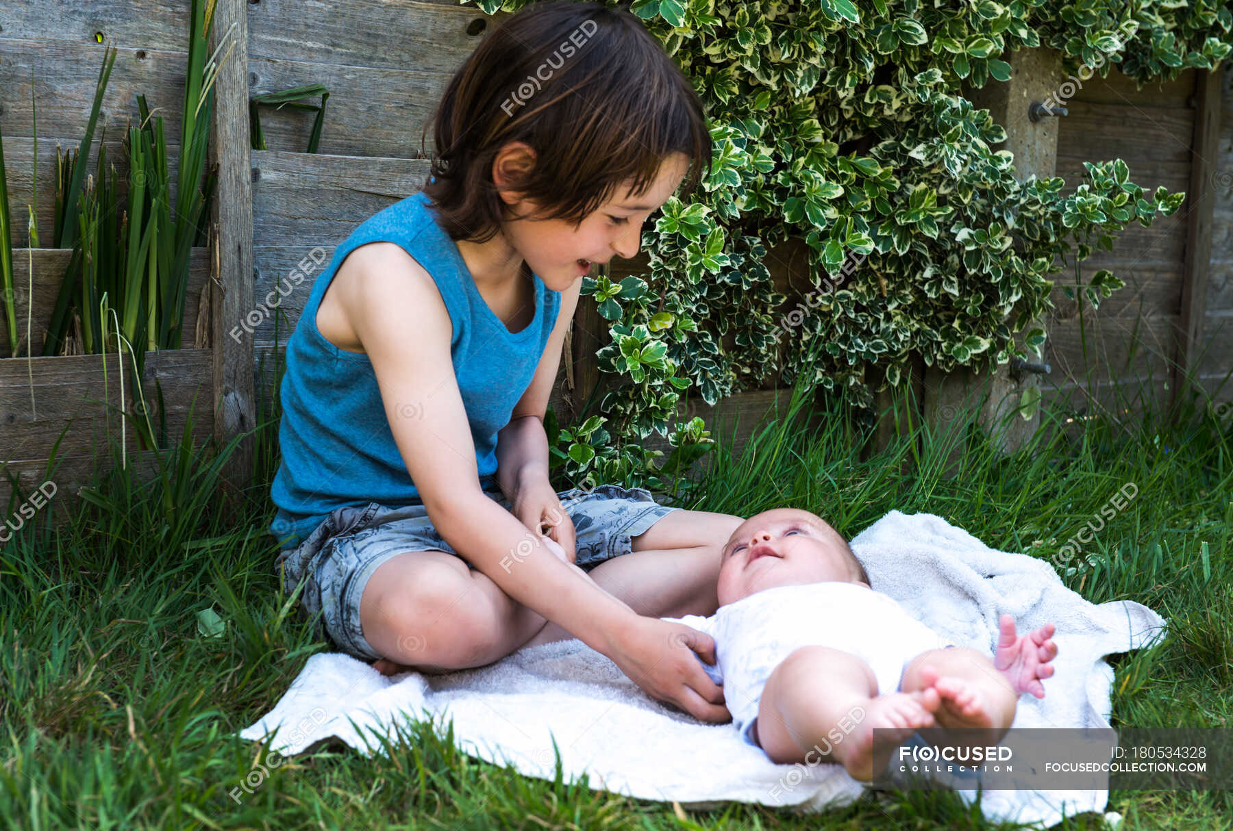 Girls Tickling Boy