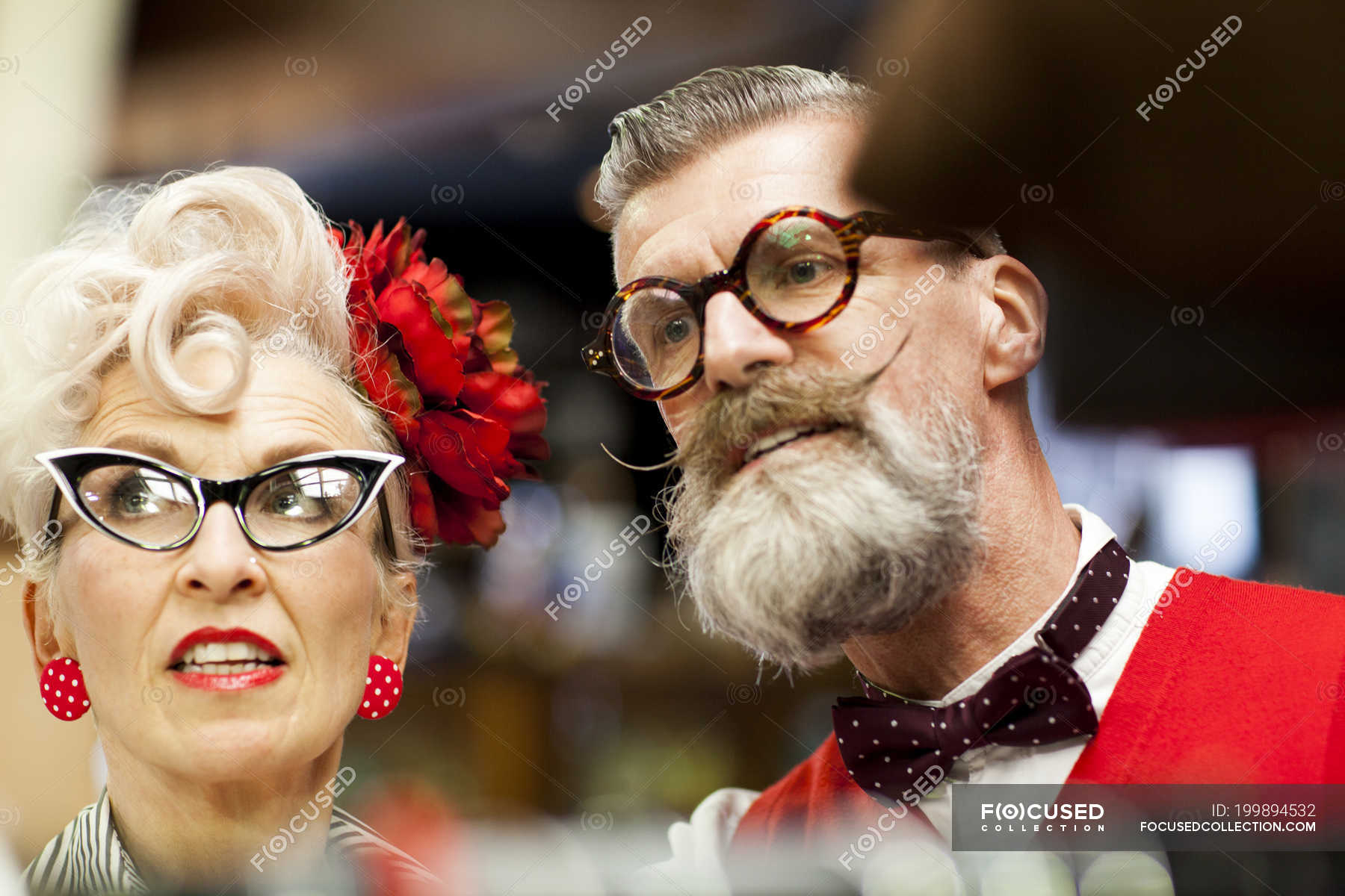 quirky-vintage-couple-shopping-in-antiques-emporium-60-to-64-years