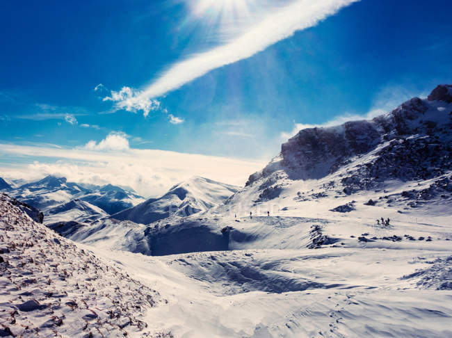 Крита Сніжна гора — стокове фото