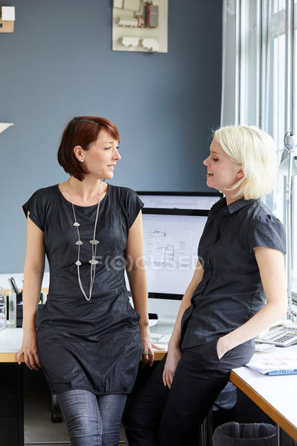 Two female designers — Stock Photo