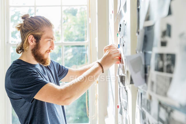 Young male designer — Stock Photo