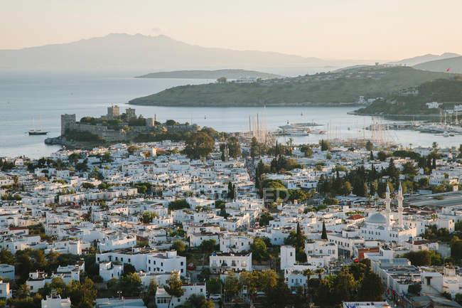 View of town Bodrum — Stock Photo