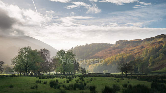 Scenic view of St Johns in Vale — Stock Photo