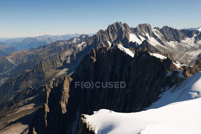 Vista della scena di montagna — Foto stock