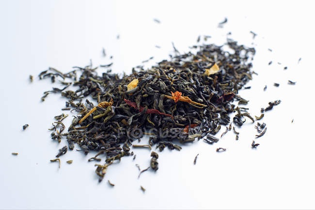 Mucchio di foglie di tè — Foto stock