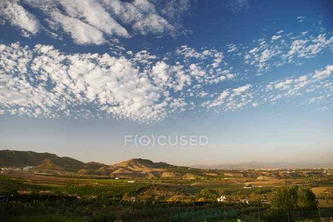 Ländliche Landschaft am Tag — Stockfoto