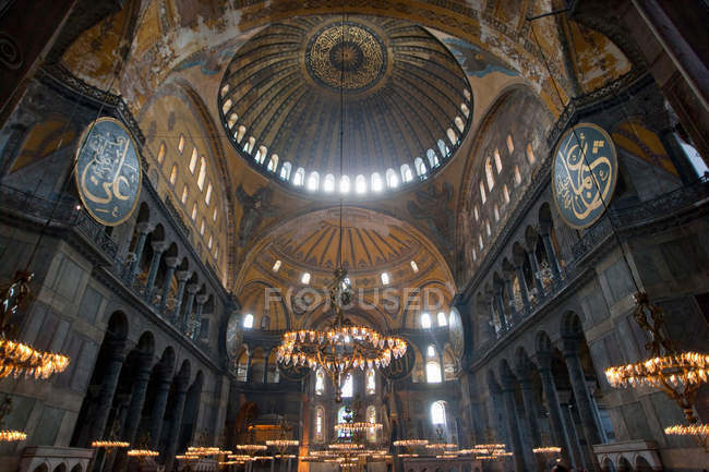 Dome of Aya Sofya — Stock Photo
