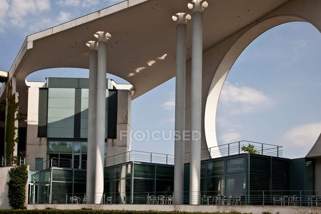 Infrastructure of modern building — Stock Photo