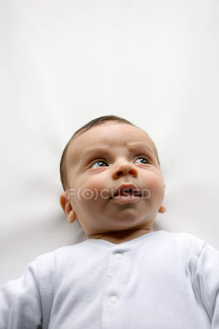 Portrait of a baby boy — Stock Photo