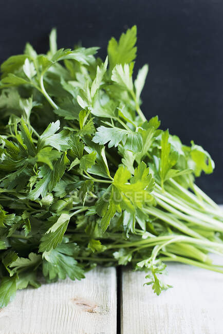Bunch of parsley, close-up — Stock Photo