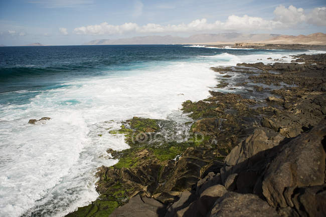 La Caleta en Playa de Famara - foto de stock