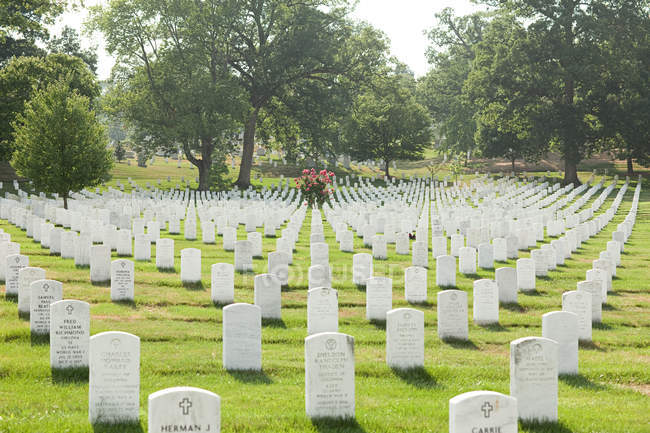 Арлингтонское национальное кладбище — стоковое фото
