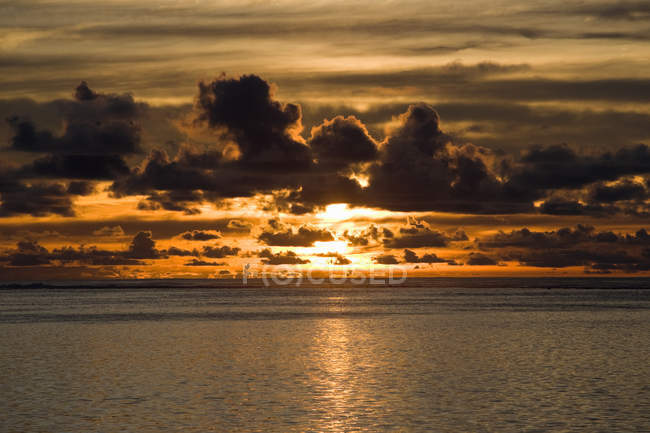 Océan Pacifique Sud horizon — Photo de stock