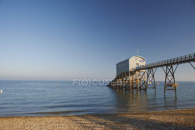 Lifeboat station at Selsey — Stock Photo