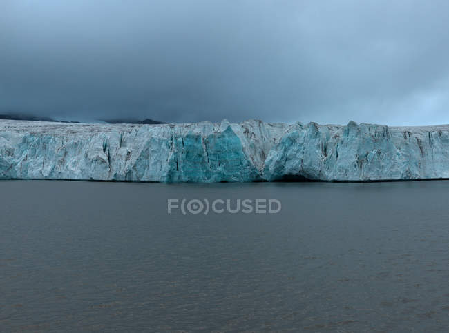Vista da paisagem de Svalbard — Fotografia de Stock