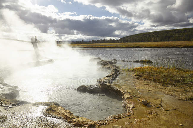 Yellowstone parc national, wyoming, Etats-Unis — Photo de stock