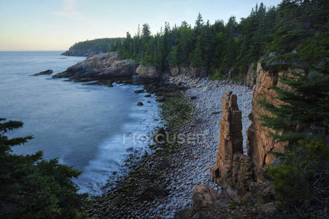 Naturdenkmal Bucht, Nationalpark Acadia — Stockfoto