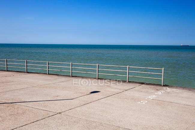 Vista de Promenade por mar — Fotografia de Stock