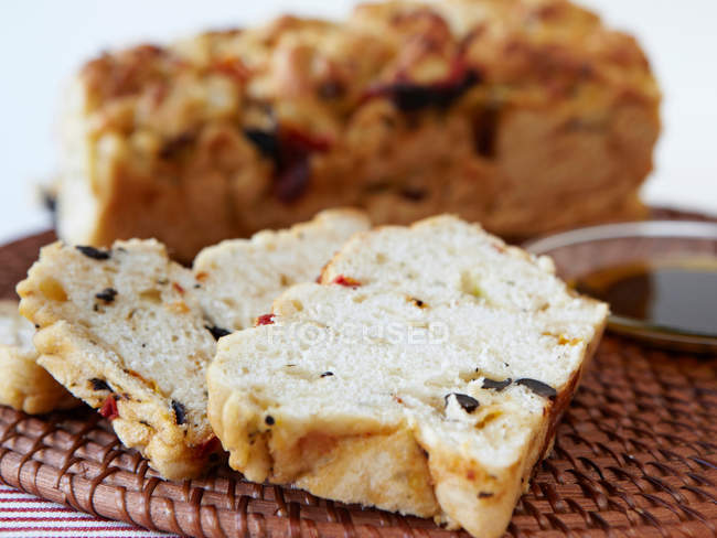Rustic fruit loaf — Stock Photo