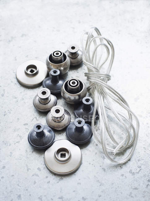 Diferentemente botões e maçanetas — Fotografia de Stock