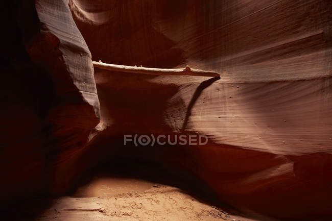 Каньйон Антилопи верхній за межами сторінки, Az на землях навахо — стокове фото