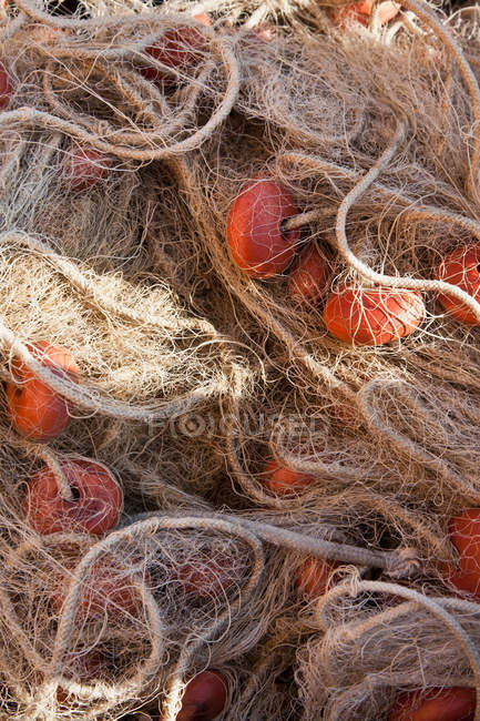 Close up of tangled netting — Stock Photo