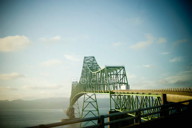 Blick auf Brücke in Portland — Stockfoto