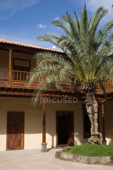 Casa de los Coroneles, La Olivia, Fuerteventura, Canary Islands, Spain — стокове фото